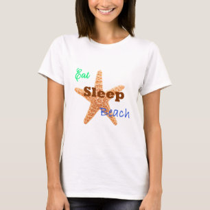 Come Dormir Playa - Camiseta de mujer