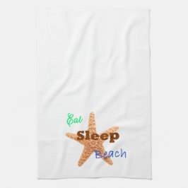 Come Dormir Playa - Toalla de Cocina