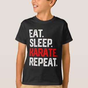 Come Karate Duerme Repetir Camiseta Cl Artes Marci
