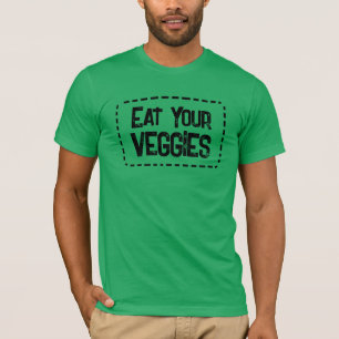 Come la camiseta de tus verduras
