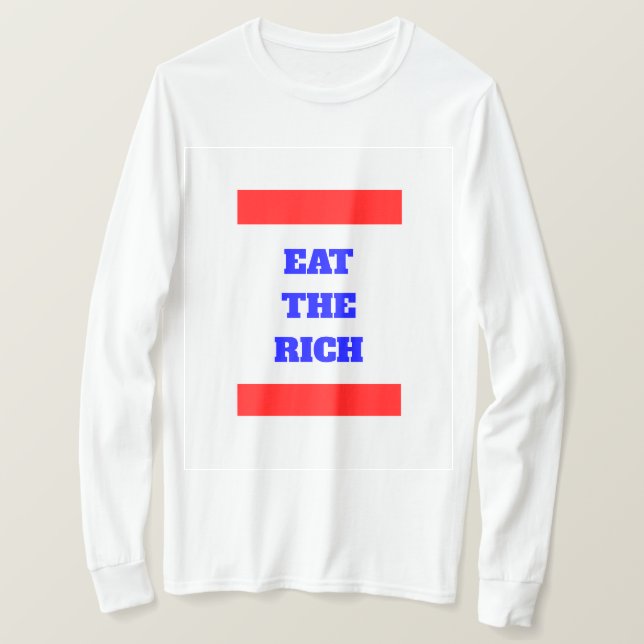 COME LA RICA Camiseta (Anverso del diseño)