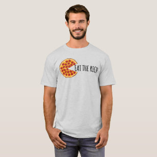 Come Ricos - Camiseta de Pizza Socialista Divertid