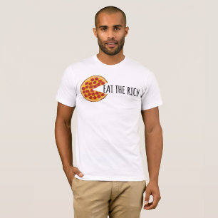 Come Ricos - Camiseta de Pizza Socialista Divertid