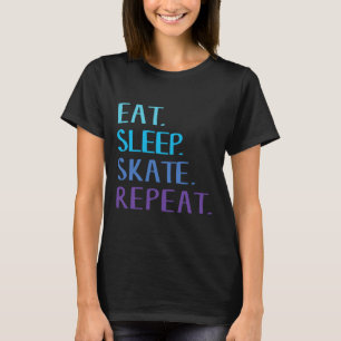 Come Skate Repite - Camiseta de patinaje sobre hie