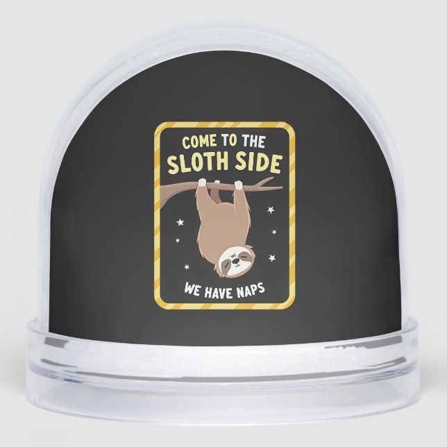 Come To The Sloth Side T-Shirt - Funny Sloth Pun ( (Anverso)