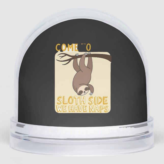 Come To The Sloth Side T-Shirt - Funny Sloth Pun ( (Anverso)
