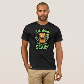 Come una bebida y sé una graciosa camiseta con mie