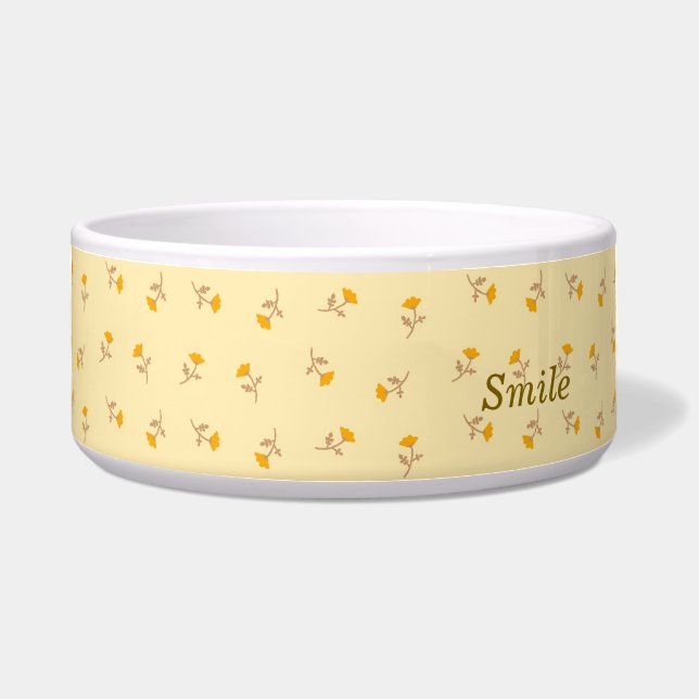 COMEDERO 名前　カスタマイズ　野ばら　ベージュ    ボウル (Frente)