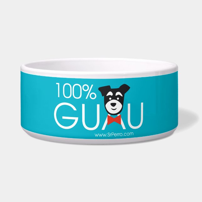 COMEDERO 100% GUAU (Frente)