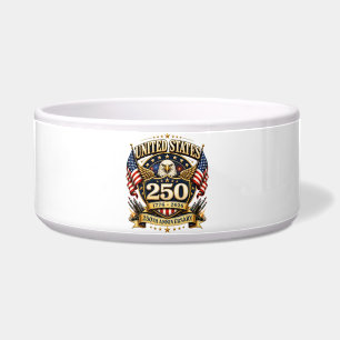 Comedero 250 Aniversario EE. UU. 250 Años 