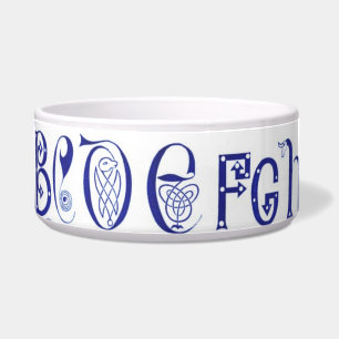 Comedero 8.º Alphabet Pet Bowl