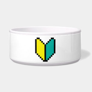 Comedero 8 Bit Pixel Wakaba / Marca de Principiante