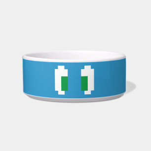 Comedero 8 bits Pixel Manga Green Eyes