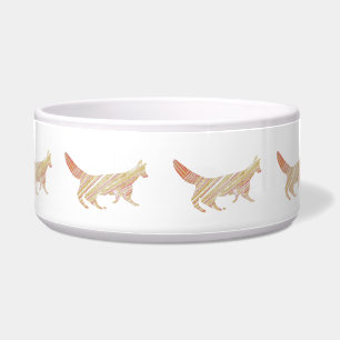 Comedero Abstract Stripes Fox