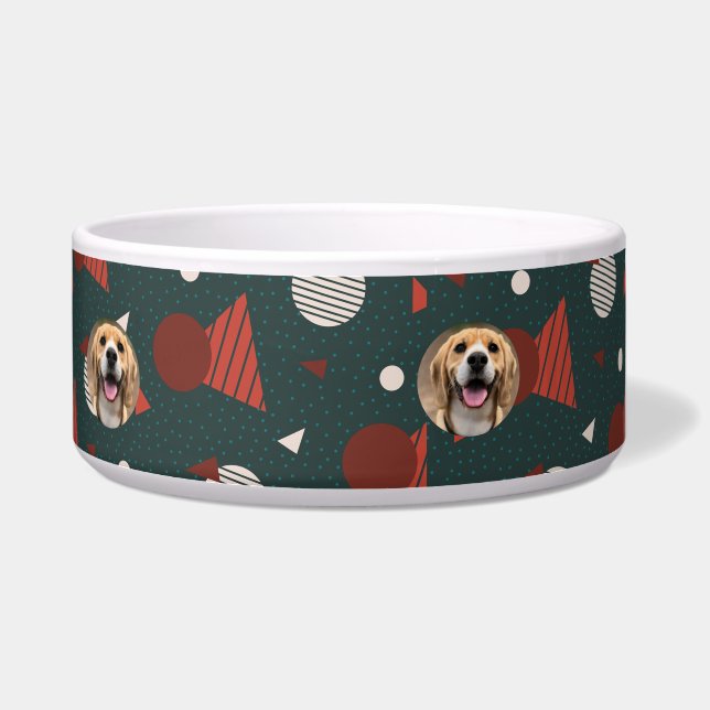 Comedero Accesorio de mascota con estilo para mamá perro re (Derecha)