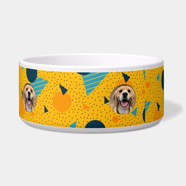 Comedero Accesorio de mascota personalizado minimalista con (Derecha)