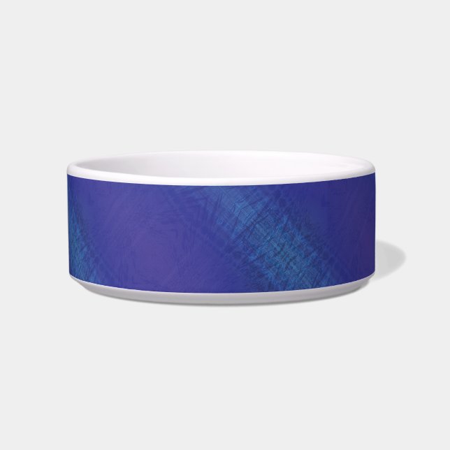 Comedero Aceptación | Patrón Shibori Violeta Azul Índigo (Frente)