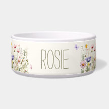 Acuarela Floral Personalizada de Flor Silvestre
