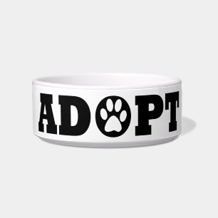 Comedero Adoptar mascotas