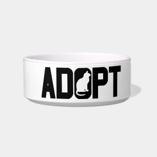 Comedero Adoptar mascotas
