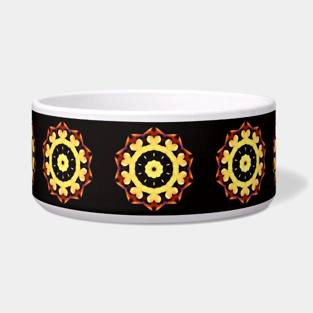 Comedero Adorno de Sol Amarillo (Frente)