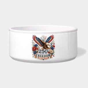 Comedero Águila del 250 Aniversario de la Libertad EE. UU.