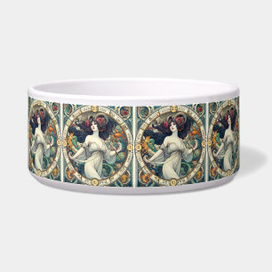 Comedero AI asistió al diseño Art Deco Bowl de lady