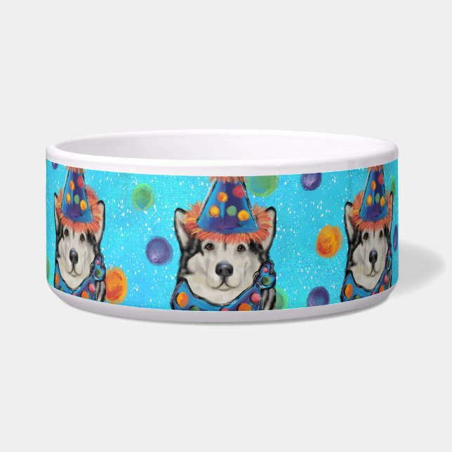 Comedero Alaskan Malamute (Frente)