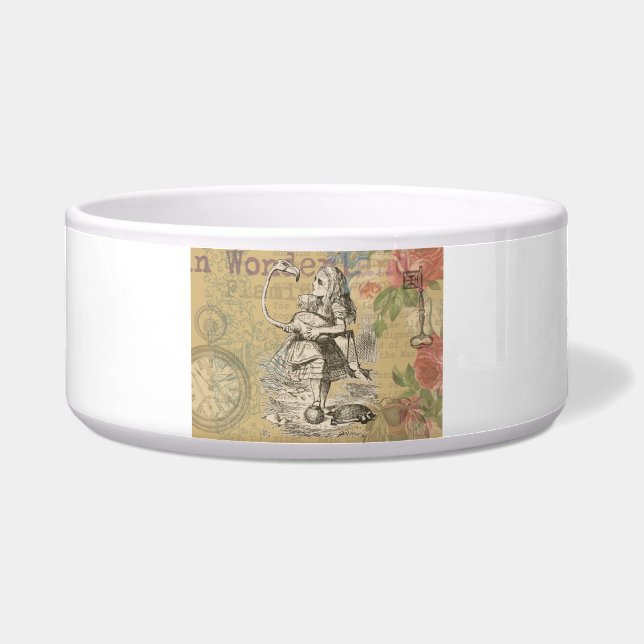 Comedero Alice in Wonderland Flamingo Classic (Frente)