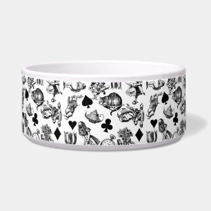 Comedero Alice White Rabbit Wonderland Cheshire Cat