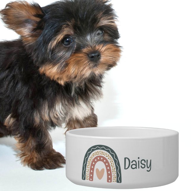 Comedero Alimentación bohemiana en monograma arcoiris Masco (Subido por el creador)