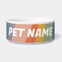 Alucinante arcoiris personalizado Mascota de agua