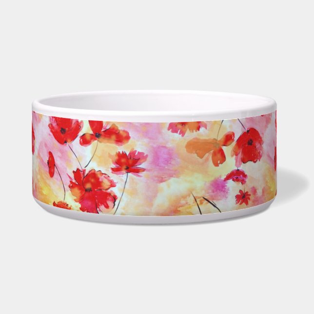 Comedero Amapolas del vintage (Frente)