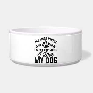 Comedero Amo a mi perro