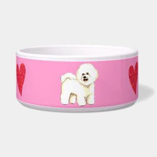 Comedero Amo mi Bichon Frise