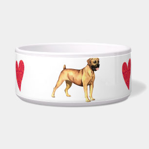 Comedero Amo mi Boerboel