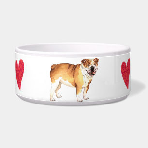 Comedero Amo mi bulldog