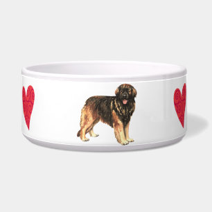 Comedero Amo mi Leonberger