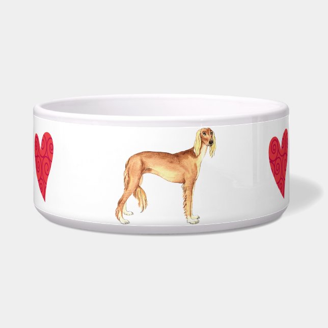 Comedero Amo mi Saluki (Derecha)