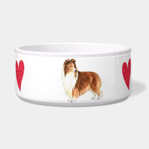 Comedero Amo mi Sheltie