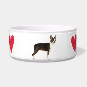 Comedero Amo mi Terrier de Boston
