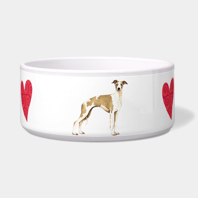 Comedero Amo mi Whippet (Derecha)