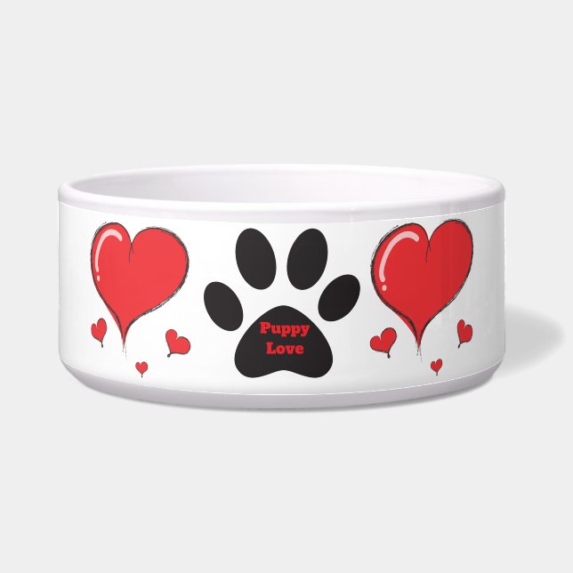 Comedero Amor de Cachorro (Frente)