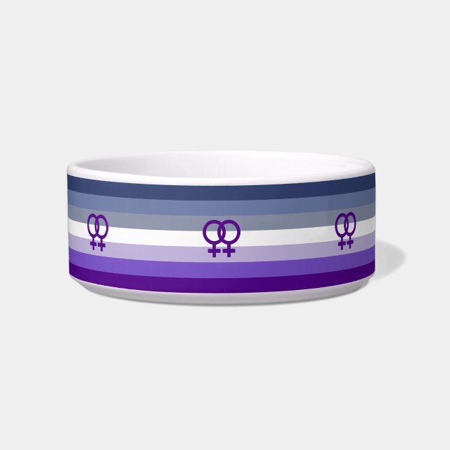 Comedero Amor Lésbico Butch Orgullo WLW (Frente)