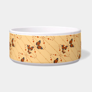 Comedero Amor y Mariposas en naranja