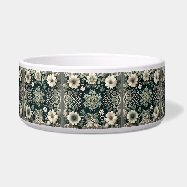 Comedero Amuleto floral de trébol celta (Frente)