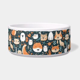 Comedero Animales bonitos diseño de decoración verde