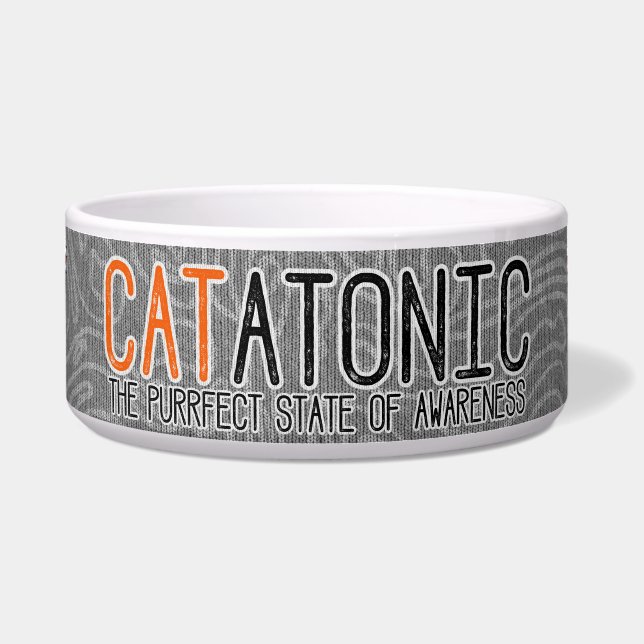 Comedero APAL - Sueño del gatito catatónico para los (Frente)