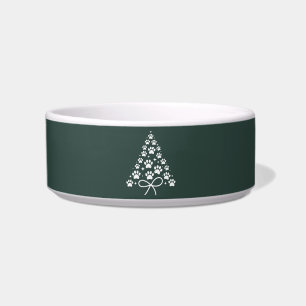 Comedero Árbol de Navidad Regalo para Dueño Amante de Perro