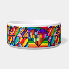 Comedero Arcoiris Delight: Lleno de amor